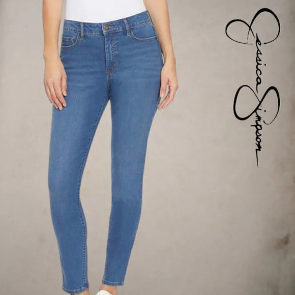 Jessica Simpson | Ladies' Skinny Jean | High Rise Slimming | Light Blue | NWOT - Picture 1 of 4